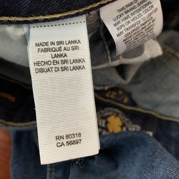 Lucky Brand Women’s Sasha Super Skinny Blue‎ Jeans Size 4/27 Distressed Stretch - Picture 6 of 10